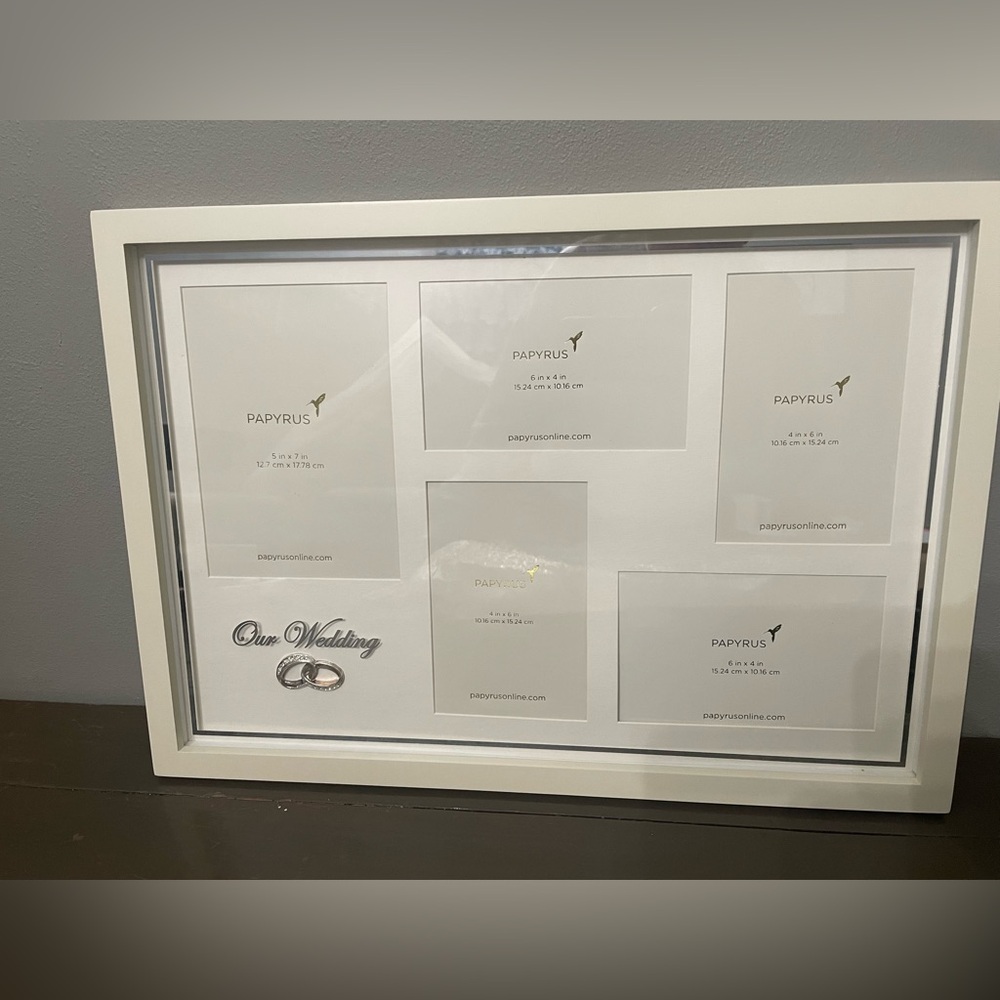Papyrus Wedding Photo Frame - Picture 2 of 7